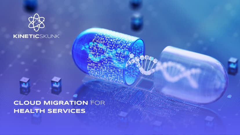Abstract healthcare cloud platform workspace for Azure case studies